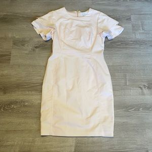 Calvin Klein pale pink dress